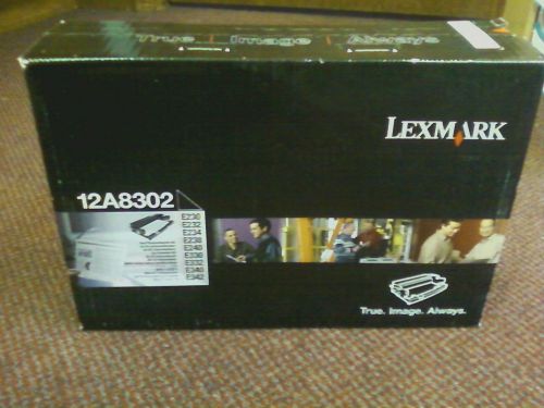 Lexmark 12A8302 Photoconductor Kit, Black