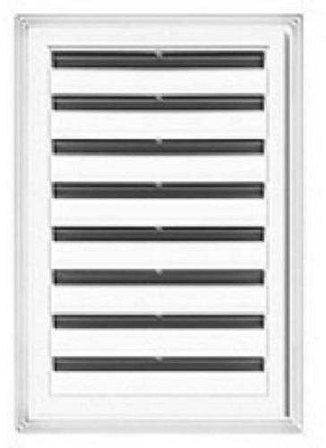 12&#034; x 18&#034;, White, Rectangular, Gable Vent 120061218123