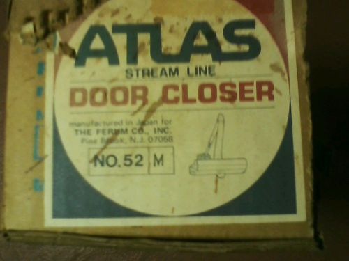          new commercial door closer model 52  atlas steamline                  