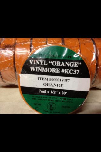 Electrical Tape Orange Premium 7ML 100 Pack Case 25 cents each 25.00 Per Case !