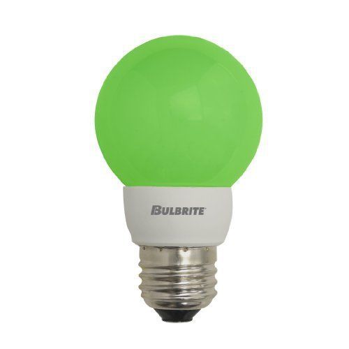 Bulbrite LED/G16G 1W LED Decorative G16 Globe  Green