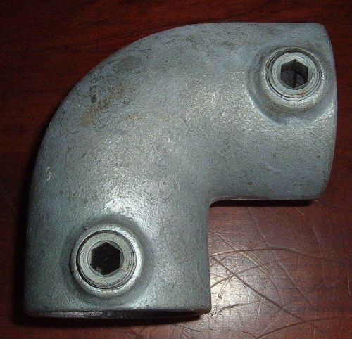 Kee Klamp - 15-8 - 90° elbow joint 1 1/2&#034;: Material:Malleable Iron: Galvanized