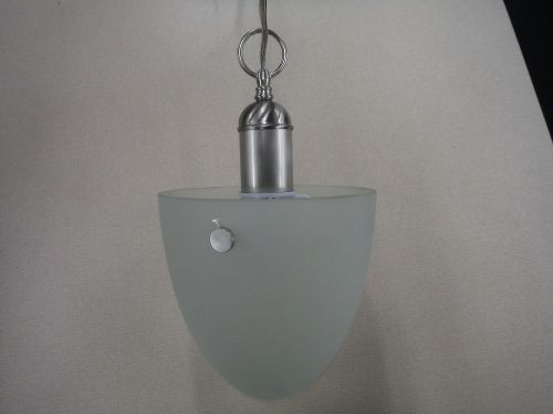 Sea Gull Lighting Hall Foxer Pendant Brushed Nickel Satin Etched Glass 51035-962