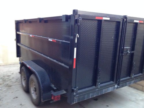 12&#039;Long By 8&#039;Wide By 6&#039;Feet High New Trailer With Dump