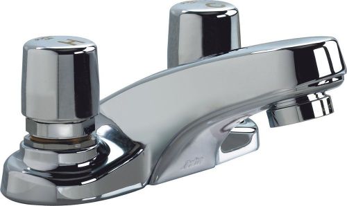 Delta 2507 HDF Two-Handle Metering Lavatory Faucet Chrome