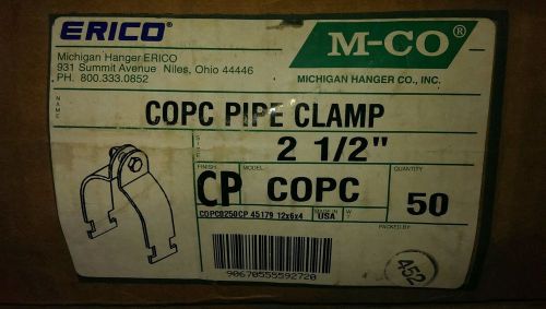 Copper Coated Pipe Clamp / Strut, 2 1/2 inch