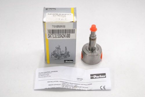 New parker 71315sn2kv00 1/4in npt solenoid valve replacement part b317126 for sale
