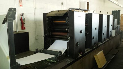 Didde Glaser 8 Color Press 22&#034;  Printing Press