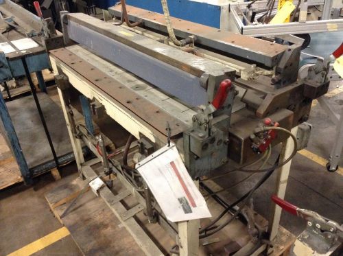 Manual plate bender 23.5 cutoff (M1000) 26-626-PLB 26-SOP