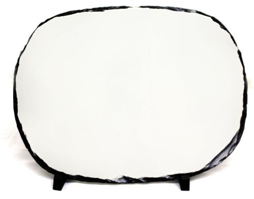 27x36cm oval sublimation rock slate prinatble white photo heat press sh35 for sale
