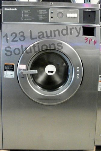 Huebsch front load washer 208-240v stainless steel hc35md2ou20001 used for sale