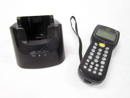 Wasp wdt2200lg portable data terminal barcode scanner crd2200-rs232 dock station for sale