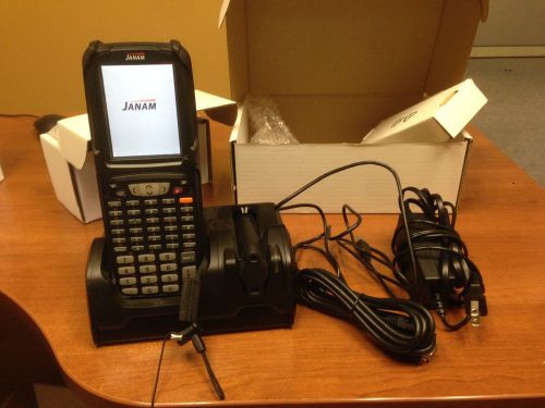 Janam Tech XG100 - Scanner, Power Supply, Spare Battery, Cradle Kit, Comm Cable
