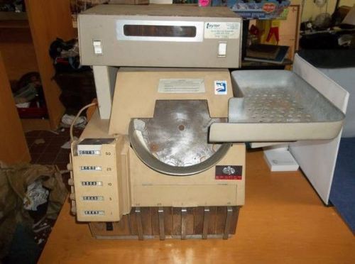 FREE SHIPPING! Brandt Coin Counter and Sorter  Model 930 Change Counting Machine