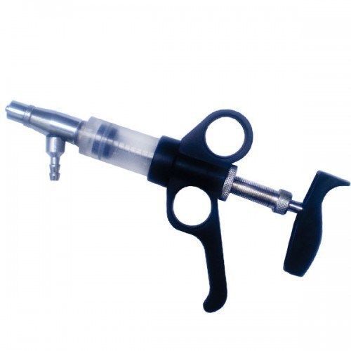 Auto vaccinator/syringe, metal body, luer lock, adjustable dose, (10ml/10cc) for sale