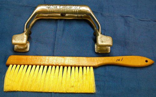 Walter T. Kelley Co. Bee Hive Frame Grip Holder and Bee Brush