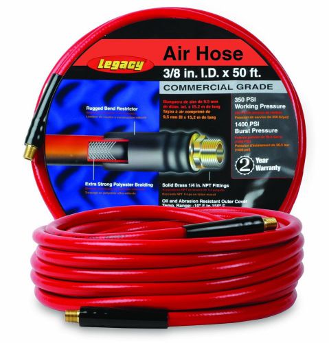 3/8&#034; x 50&#039; commercial grade air hose for sale