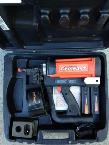 Itw buildex gyp-fast esx150 cordless coil fastening system nail gun for sale