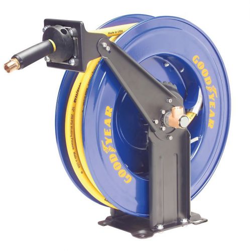 Goodyear 1/2&#034; x 50&#039; retractable air hose reel model 46741 new - free shipping for sale