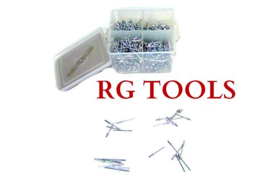 1000 pc rivets for air and hand riveter gun assortment aj for sale