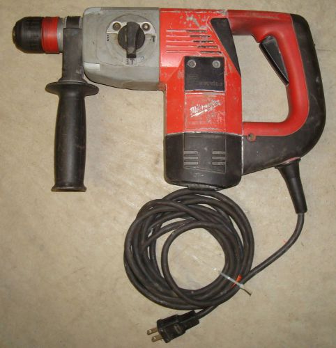 Milwaukee rotary hammer drill # 5360-21 heavy duty 1-1/8 sds plus chuck quick ch for sale
