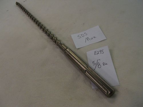 New 5/8&#034; diameter bosch sds max carbide tip hammer drill bit 21&#034; german e295 for sale
