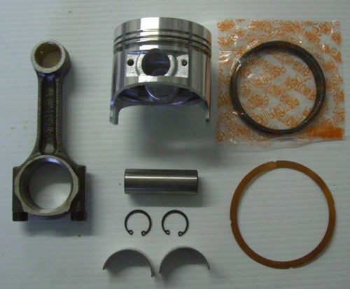 186 Piston Replacement Kit Diesel 10hp Rings Bearing Rod Pin Gasket