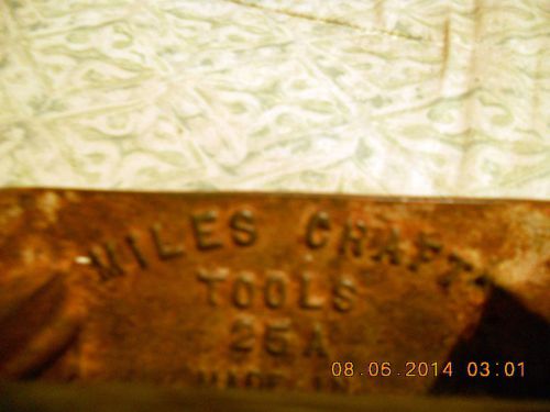 Vintage Cement Curb Trowel Miles Craft Tools 25A Rockford ILLINOIS  Level
