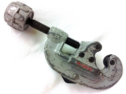 Ridgid Pipe Cutter No.15,  3/16 to 11/8 or 1 1/8 O.D Copper Tubing &amp; EMT Conduit