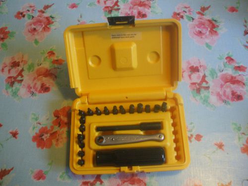 Chapman tool Kit No 4320 slotted &amp; phillips screwdriver, Hex, square drive.