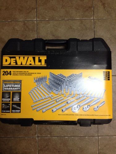 Dewalt 204 Piece Mechanics Tool Set DWMT72165