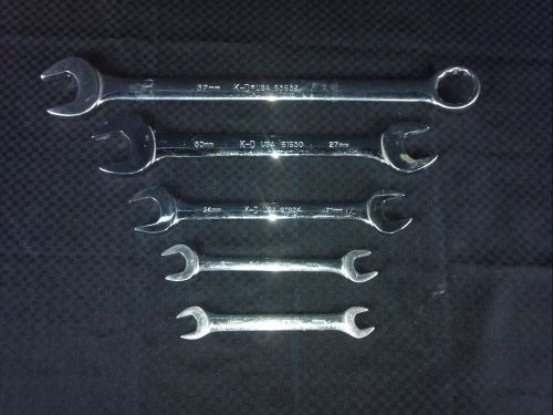 K-D Metric Wrench Set