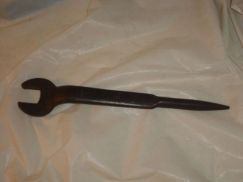 JJ H Willams 1911-1915 Open End 1 1/16&#034;X12 1/2&#034;  Brooklyn New York (SPUD WRENCH)