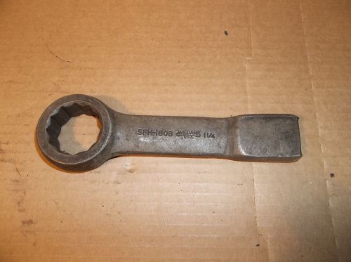 Williams 1 1/4 inch  Box End  Striking Wrench  # SFH-1808   Free Shipping