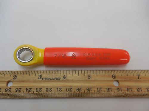 C.I.P. 7/16&#034; Box end wrench #10346  1000V  Safety Tool