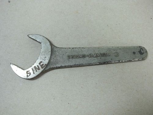 1 3/4&#034; BONNEY OPEN END WRENCH   #1252 A  VINTAGE WRENCH USEDMADE IN USA