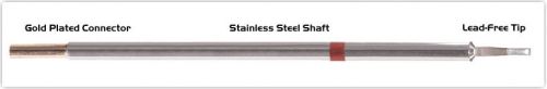 New thermaltronics m8lr403 metcal sttc-842 chisel long reach 60° 1.78mm (0.07&#034;) for sale