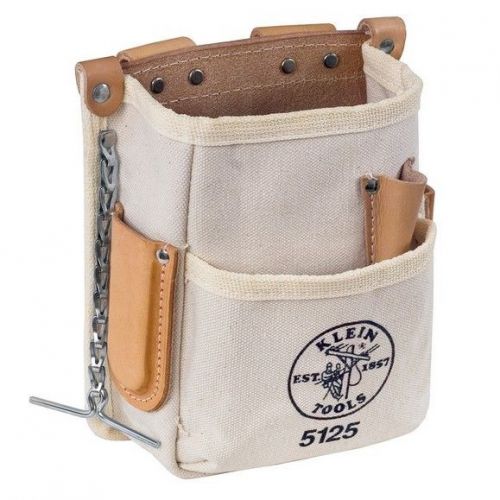 Klein Tools 5125 5-Pocket Canvas Tool Pouch - NEW!