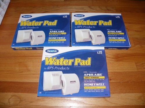 3 PACK Bestair Furnace Water Pad A35 New AprilAire and Honeywell Humidifiers RPS