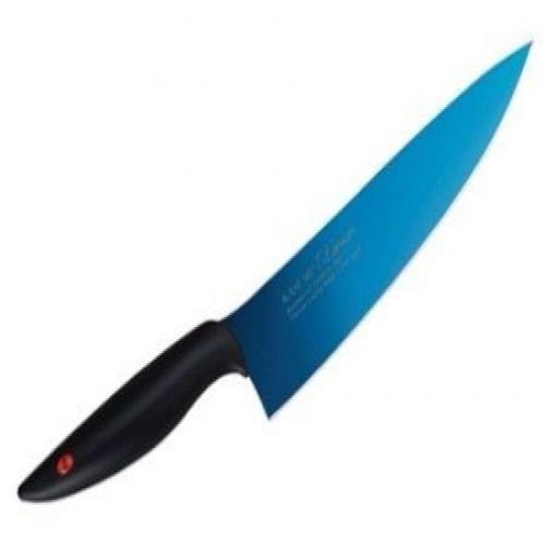 Chroma Kasumi Titanium KTB1 7-3 / 4&#034; Chef Knife - Blue