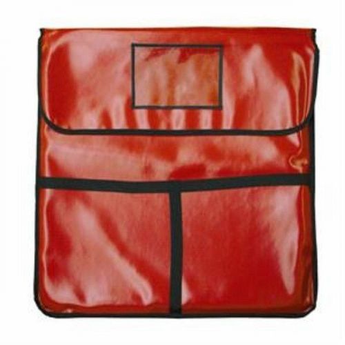 Pizza Delivery Bag Red Thermal Insulated 18&#034;x 18&#034; holds 2 16&#034; Pizzas Pies