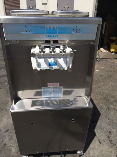 2002 Taylor 754 Air Cooled Soft Serve Frozen Yogurt Ice Cream Machine 100%