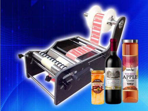Promotion!!New Manual Round Bottle Labeling machine TB-26 Label width:10-210mm