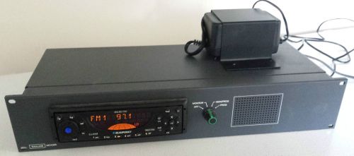 RAULAND-BORG MCX300 With Blaupunkt Malibu C50 AM/FM CASSETTE + OEM AC ADAPTER