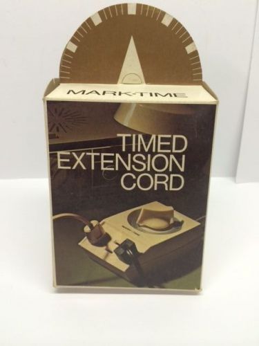 MARK-TIME 99003 Timed Extension Cord Automatic Shut Off Timer Electric Device