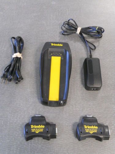 Trimble GeoExplorer 3 support module, power supply, and serial clips