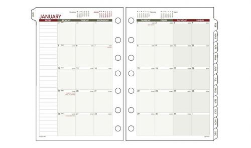 Day Runner Monthly Planner Refills, January 2015, item # 061-685Y
