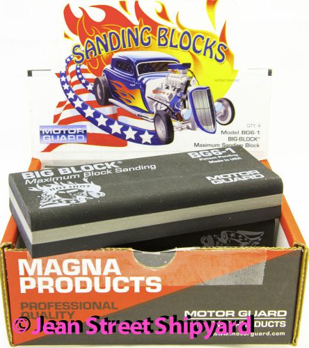 Motor guard bg6-1 big block sanding block auto marine woodworking for sale