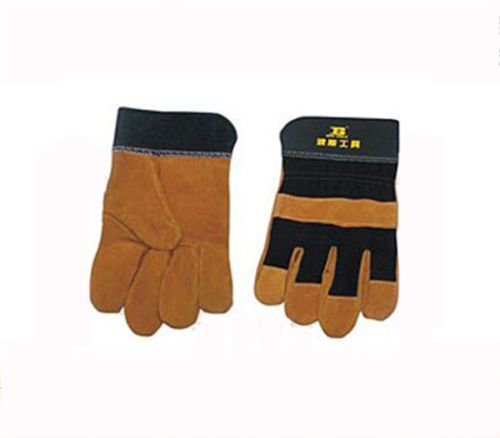 BOSI Soldering Welding Leather Cloth Protection Glove BS470153
