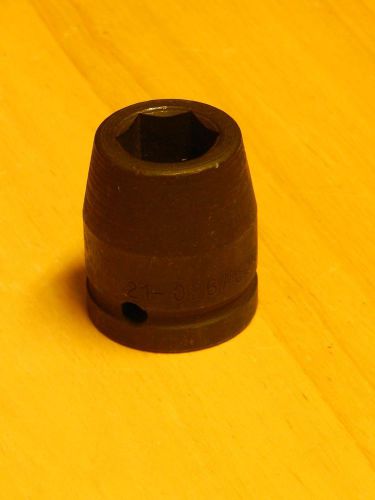 Armstrong 21 – 026 3/4 inch drive 6 point 13/16 inch standard impact socket new